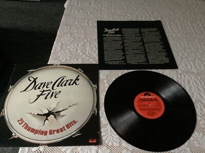 dave clark five vinyl LP 25 thumping great hits