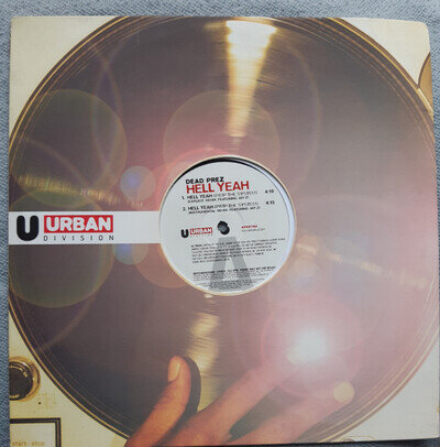 Dead Prez Hell Yeah Jaz-Z 12" vinyl record Urban 2004 hip hop jay-z