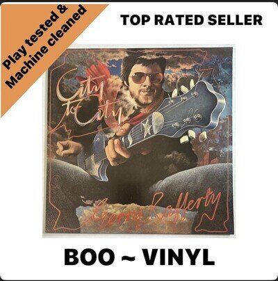 Gerry Rafferty - City to City - Vinyl Lp Record Pop Rock NM / EX Condition