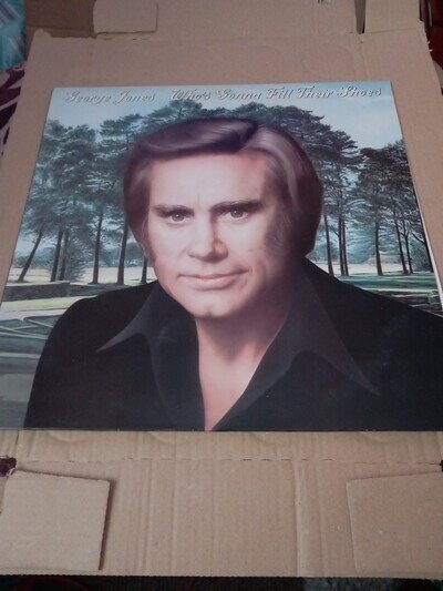 George Jones Who's Gonna Fill Their Shoes LP
