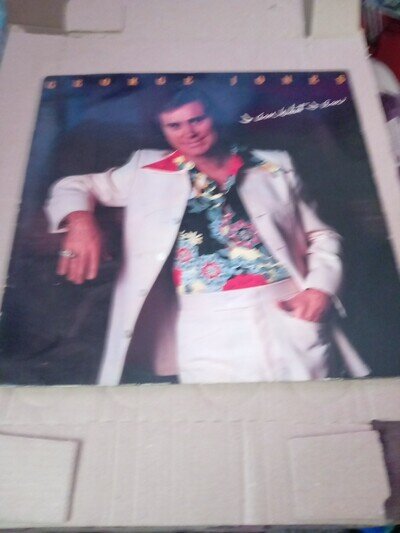 George Jones / I Am What I Am - Vinyl Lp UK 1980 EPIC SEPC84627