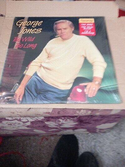 George Jones - Too Wild Too Long (LP)