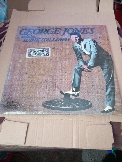 George Jones Salutes Hank Williams LP