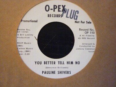 pauline shivers you better tell him no wdj .northern soul