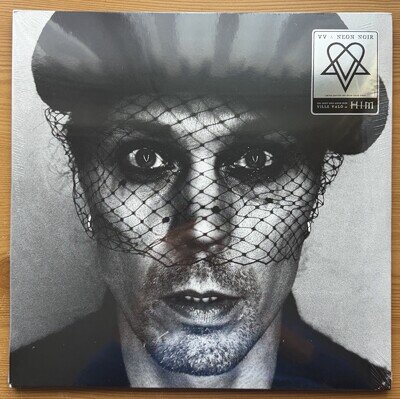 VV Neon Noir Ltd Clear Vinyl LP. 2023. Heartagram. EU. Ville Valo Of HIM.