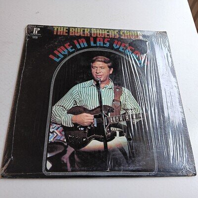 The Buck Owens Show Live In Las Vegas! VINYL LP / COUNTRY EX / £5 FLAT POST