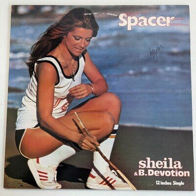 1979 VG+ 12" SINGLE: SPACER - SHELIA & B. DEVOTION, CAR128T