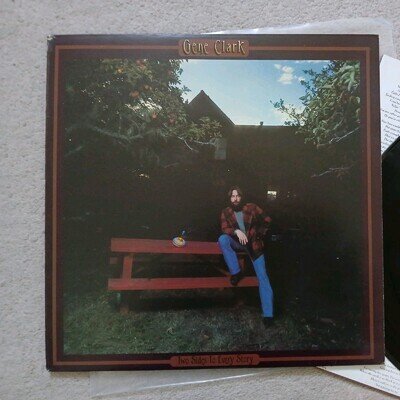 GENE CLARK byrds "Two Sides To Every Story" 1976/77 vinyl LP record RSO 2394 176
