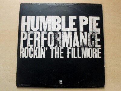 Humble Pie/Performance : Rockin' The Fillmore/1971 A&M 2x LP Set/EX-