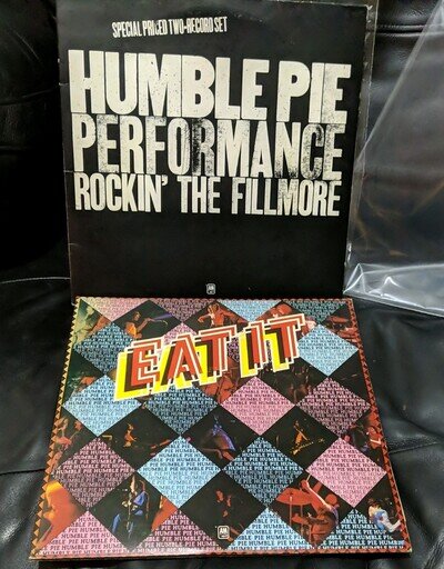 Humble Pie - Performance : Rockin' The Fillmore Double LP + Eat It Double LP A&M