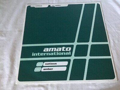 NATIOUS - AMBER - U.K. TRANCE 12" SINGLE