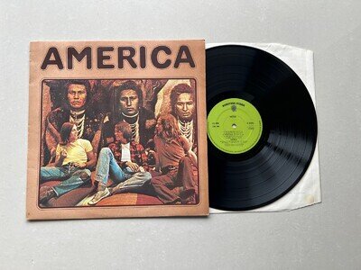 America - Self Titled 1971 UK Press Debut LP - EXCELLENT