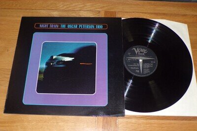 NIGHT TRAIN - THE OSCAR PETERSON TRIO - UK VERVE RECORDS - REISSUE - 1971.