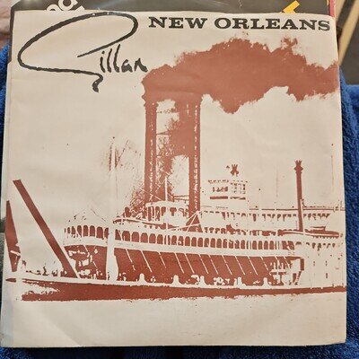 GILLAN - New Orleans - 7" Single PS