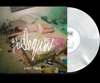 Lady Gaga: Harlequin - Alternate Artwork Gatefold Sleeve White Vinyl LP + Poster