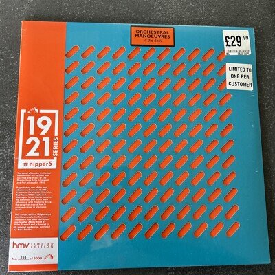 Orchestral Manoeuvers in the Dark - self titled orange vinyl sealed