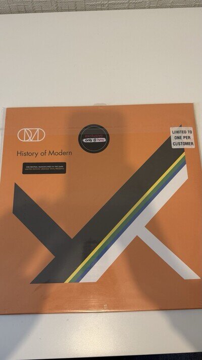 OMD History Of Modern 2018 LTD ORANGE 2X Vinyl ORCHESTRAL MANOEUVRES IN THE DARK