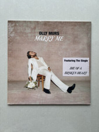 Olly Murs - Marry Me - 2022 1st Press LP - SEALED