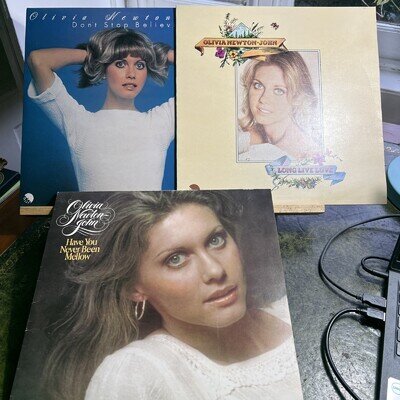 3 Olivia Newton John LPs - Near Mint Condition - Vinyl