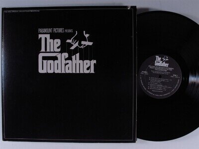 GODFATHER OST Nino Rota PARAMOUNT LP VG+ tri-fold cover z
