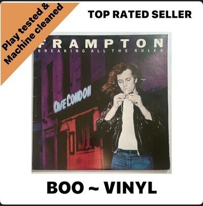 Peter Frampton Breaking All The Rules A&M Records Vinyl LP EX / VG+