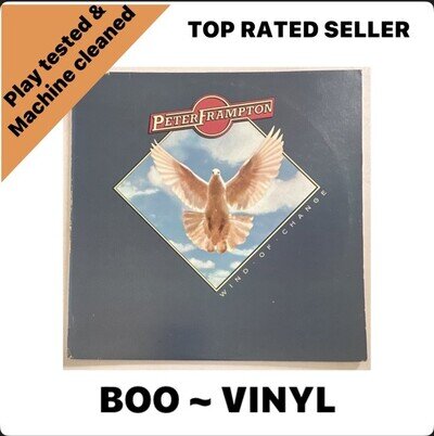 Peter Frampton • Wind of Change 12" album vinyl record Lp US Issue VG+ / VG+