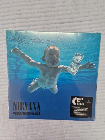 Nirvana Nevermind Original 1991 First Pressing David Green Company Vinyl