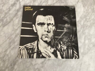 Peter Gabriel: Self-titled Melt Vinyl LP. 1980, Charisma Records CDS 4019 VG+.