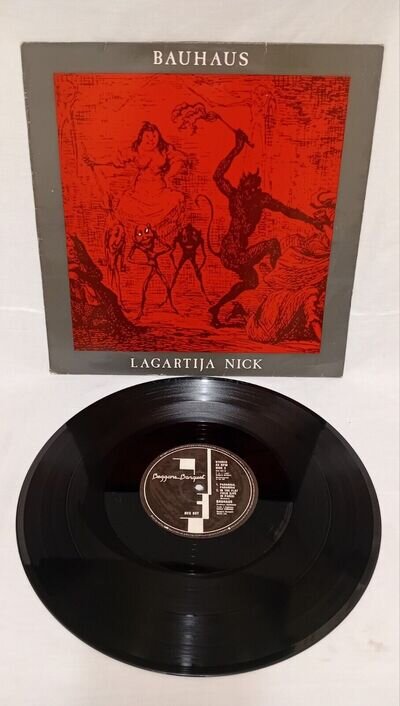 BAUHAUS-LAGARTIJA NICK-UK 1983 VINYL 12" EP -PETER MURPHY (VG/M-)