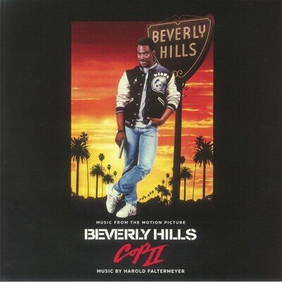 RODGERS, Nile - Beverly Hills Cop II (Soundtrack) - RED & BLACK SWIRL VINYL 2XLP