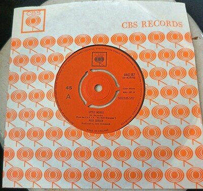 Little Boxes by Pete Seeger 7" 45RPM single 1964 CBS records AAG 187 *EX-*