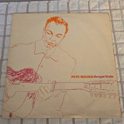 Pete Seeger Freight Train 12 Inch Vinyl Album LP Record Capitol Records St752 UK