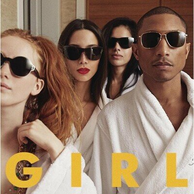 Pharrell Williams - G I R L Vinyl LP (LP Record, Album) - VG+/NM