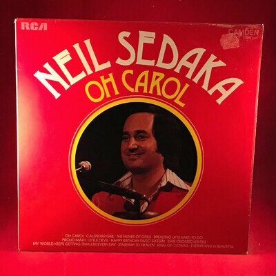 NEIL SEDAKA Oh Carol 1974 UK Vinyl LP Breaking Up Is Hard To Do Calendar Girl #