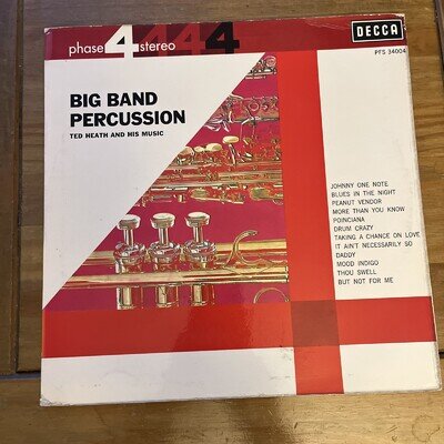 Ted Heath Big Band Percussion LP Decca PFM24004 EX condition - 1961 - UK record