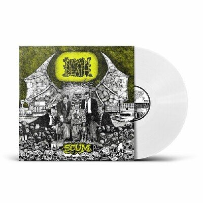 NAPALM DEATH - Scum (reissue) - Vinyl (limited white vinyl LP)