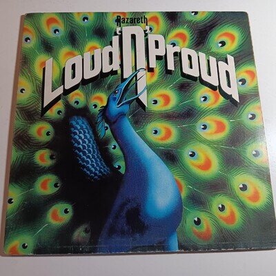 Nazareth / Loud'N'Proud 1973 LP / CLASSIC ROCK / VINYL VG++ / FAST POST
