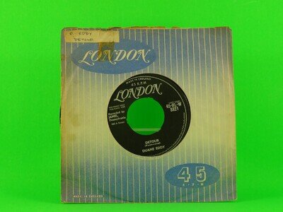 DUANE EDDY DETOUR (144) 2 Track 7" Single including Company Sleeve LONDON
