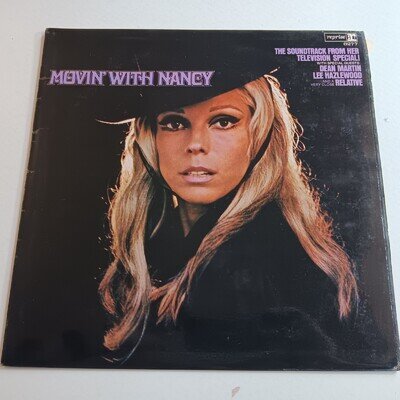 Nancy Sinatra / Movin' With Nancy 1967 VINYL LP / 60's POP EX / £5 FLAT POST