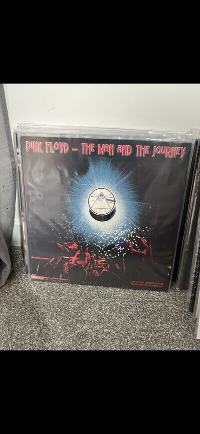 Pink Floyd “The Man And The Journey “ Very Rare Album In Yellow Vinyl