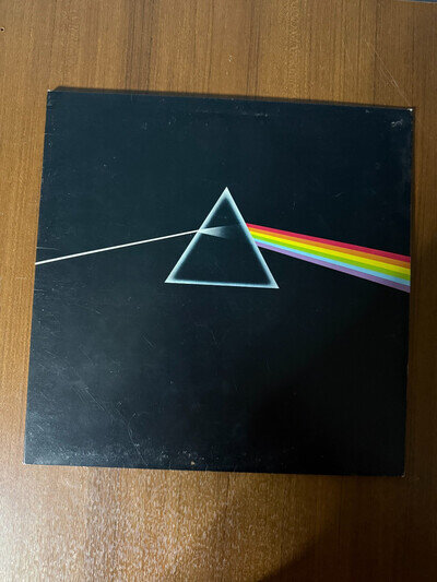 Pink Floyd the Dark Side of the Moon LP 1973 Gatefold Album Vinyl Record SHVL804