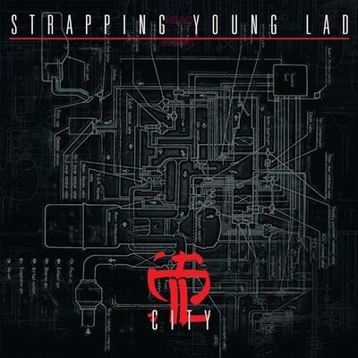 STRAPPING YOUNG LAD - CITY - New Vinyl Record lp - 92 - X4z