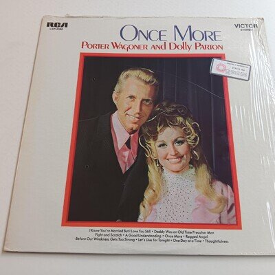 Porter Wagoner & Dolly Parton / Once More 1970 LP COUNTRY EX / £5 FLAT POST