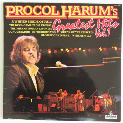 Procol Harum's Greatest Hits Vol.1 - Vinyl LP Record 1978 - Pickwick SHM 956 VG+