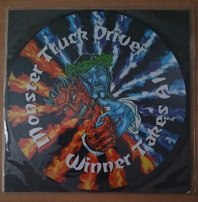 MONSTER TRUCK DRIVER winner takes all PICTURE DISC LP FREE POSTAGE HARDCORE PUNK