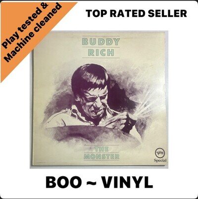 Buddy Rich - The Monster - 12" LP Verve Special Vinyl Record EX / VG+
