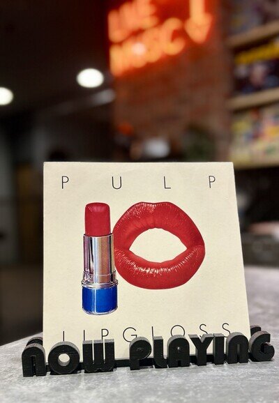 PULP - Lipgloss - UK 1993 1st Pressing 7inch - Black Vinyl - Britpop Vinyl