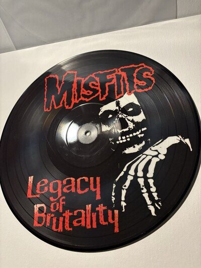 the misfits legacy of brutality pucture disc lp rare punk goth