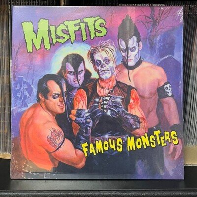 Misfits - Famous Monsters LP Vinyl Record, SEALED Colored