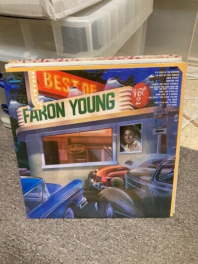FARON YOUNG THE BEST OF FARON YOUNG VOL 2 VINYL LP, SRM11130, FACTORY SEALED
